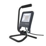 Ledvance LED Floodlight Worklight S-Stand 50W 4500lm 120D - 840 Cool White | IP65 - Symmetrical