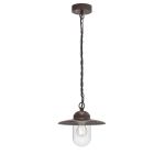 Nordlux Luxembourg Pendant Metal and Glass Rusty | IP33 - Suitable for E27