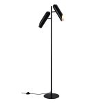 DFTP by Nordlux Rochelle Floor Lamp Metal Black | 76mm - Suitable for 2x GU10