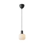 Nordlux Milford Mini Black Pendant Glass Black | Suitable for 1x E27