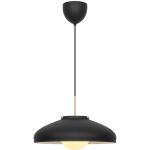 DFTP by Nordlux Latif Pendant Metal and Glass Black | 400mm - Suitable for E14
