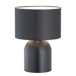 Emibig Table Lamp Aspen Steel Black | Suitable for 1x E27 - Max 15W