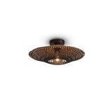 Good&Mojo Ceiling Light Kalimantan Bamboo Black | Suitable for 1x E27 