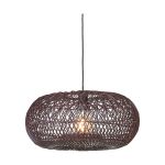 Good&Mojo Pendant Arizona Rattan Burgundy S | Suitable for 1x E27 