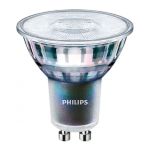 Philips MASTER LED Spot ExpertColor GU10 PAR16 5.5W 400lm 25D - 940 Cool White | Best Colour Rendering - Dimmable - Replaces 50W