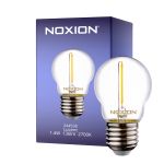 Noxion Lucent LED E27 Ball Filament Clear 1.4W 136LM - 827 Extra Warm White | Replaces 15W