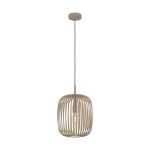 Eglo Pendant Romazzina Steel Sanded | IP20 - Suitable for 1x E27 