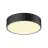 SLV Medo Pro 30 Wall and Ceiling Light Aluminium Black Round 10W 1250lm - 930-940 CCT | IP50 - Best Colour Rendering - Dali Dimmable 