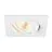 SLV New Tria Universal 68 Spot Aluminium White Square 8.6W 600lm 38D - 925-930-940 CCT | Cutout 68mm - Best Colour Rendering - Dimmable 