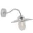 Nordlux Luxembourg Wall Light Steel and Glass Grey - Seaside | IP54 - Suitable for E27