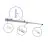 Bright Choice Rail Set 1-Phase 3 Meter White | incl. End Cap, Power Connector and I-Connector