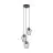 Eglo Pendant Newtown Steel Black | IP20 - Suitable for 3x E27 