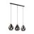 Eglo Pendant Carlton 1 Black, Copper | Suitable for 3x E27