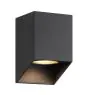 Nordlux Nico Wall Light Square Aluminium Black | Suitable for 1x GU10