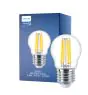 Philips Master Value LED Lustre E27 Ball Filament Clear 3.4W 470lm - 927 Extra Warm White | Best Colour Rendering - Dimmable - Replaces 40W