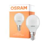 Osram LED Star Classic E14 Ball Frosted 4.9W 470lm - 840 Cool White | Replaces 40W