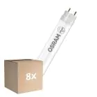 Multipack 8x Osram LED Tube T8 (EM/Mains) Standard Output 11.6W 1400lm - 840 Cool White | 105cm - Replaces 38W
