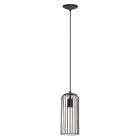 Eglo Pendant Roccamena Black, Copper | Suitable for E27