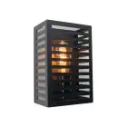 Eglo Wall Light Alamonte 3 Outdoor Steel Black | Suitable for E27